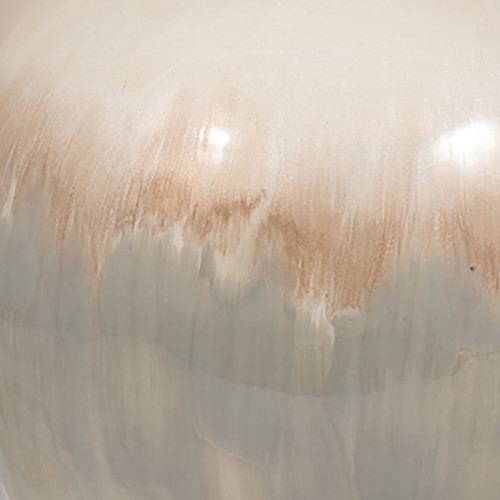 Sagebrook Home Metal 12" Temple Vase Pearl Wishlist Create New