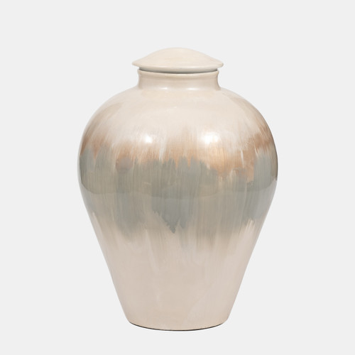 sagebrook home Metal 12" Temple Vase Pearl Wishlist Create New