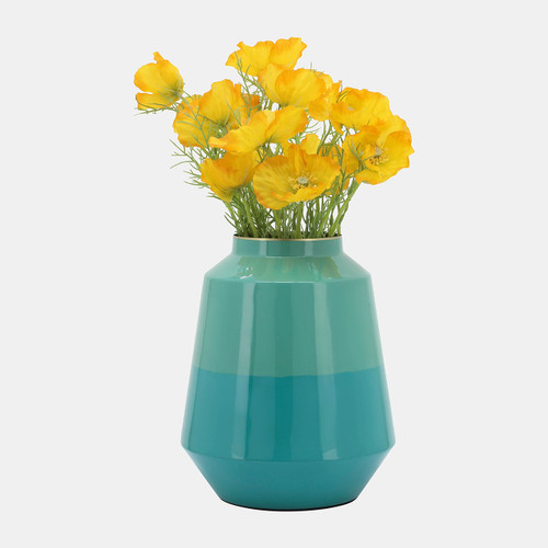 Sagebrook Home Metal 12" Vessel Vase Green Wishlist Create New