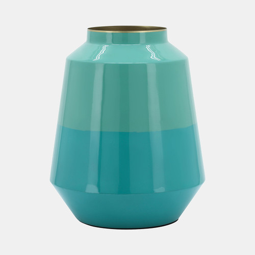 sagebrook home Metal 12" Vessel Vase Green Wishlist Create New