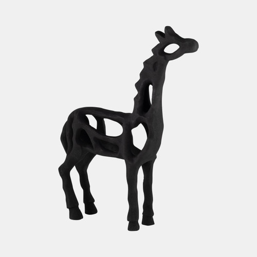 Sagebrook Home Metal 13"h Giraffe Illusion Sculpture Black Wishlist Create New