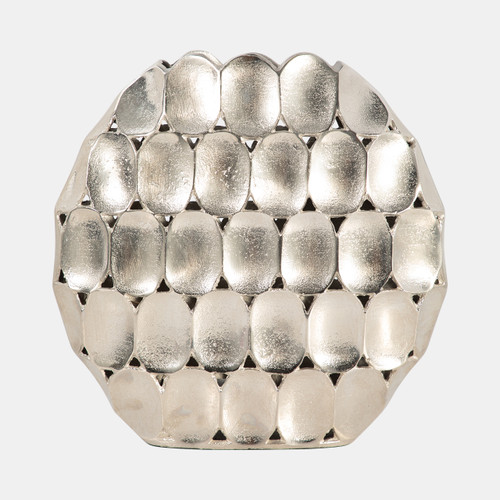 sagebrook home Metal 13" Oval Vase Silver Wishlist Create New