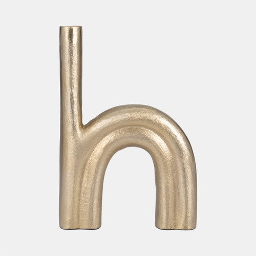 sagebrook home Metal 15" Double Arch Vase Champagne Wishlist Create New