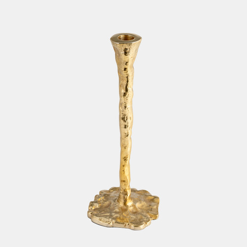 Sagebrook Home Metal 15" Forged Taper Candleholder Gold Wishlist Create New