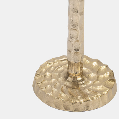 Sagebrook Home Metal 15" Hammered Taper Candleholder Gold Wishlist Create New