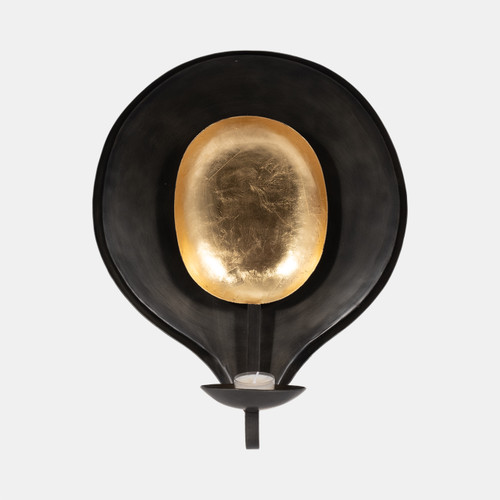 Sagebrook Home Metal 15" Round Votive Holder Black/gold Wishlist Create New