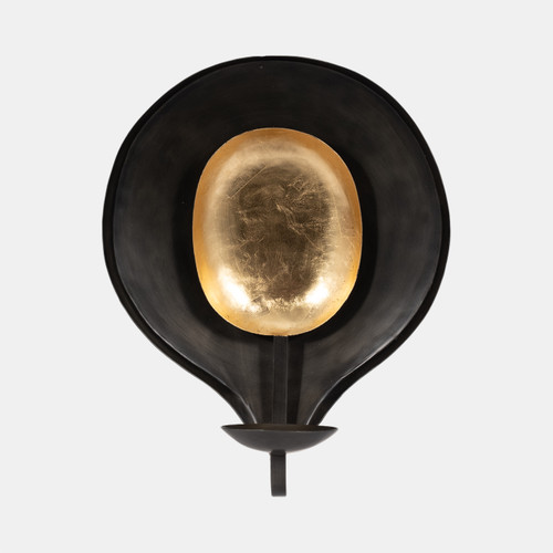 sagebrook home Metal 15" Round Votive Holder Black/gold Wishlist Create New