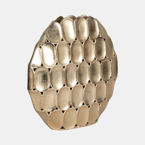 Sagebrook Home Metal 17" Oval Vase Champagne Wishlist Create New