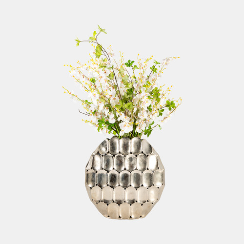 Sagebrook Home Metal 17" Oval Vase Silver Wishlist Create New
