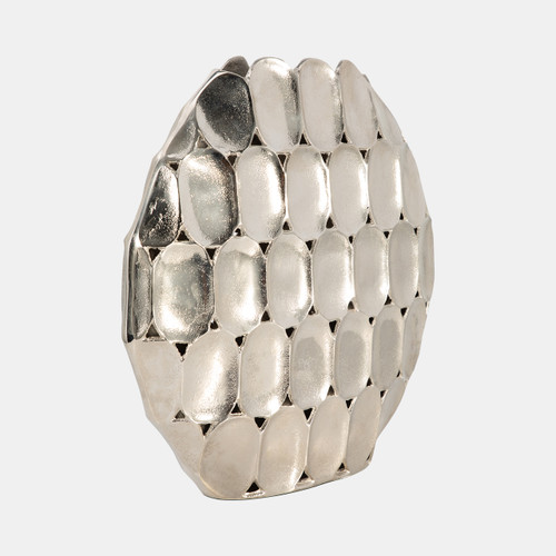 Sagebrook Home Metal 17" Oval Vase Silver Wishlist Create New