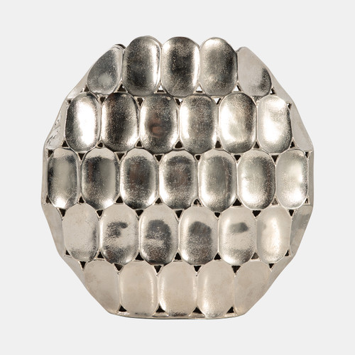 sagebrook home Metal 17" Oval Vase Silver Wishlist Create New