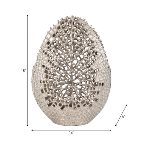 Sagebrook Home Metal 18" Contemporary Vase Silver Wishlist Create New