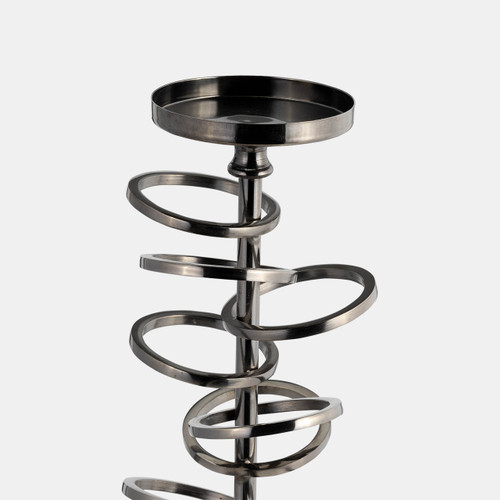 Sagebrook Home Metal 18" Ring Toss On Acrylic Candleholder Gunm Wishlist Create New