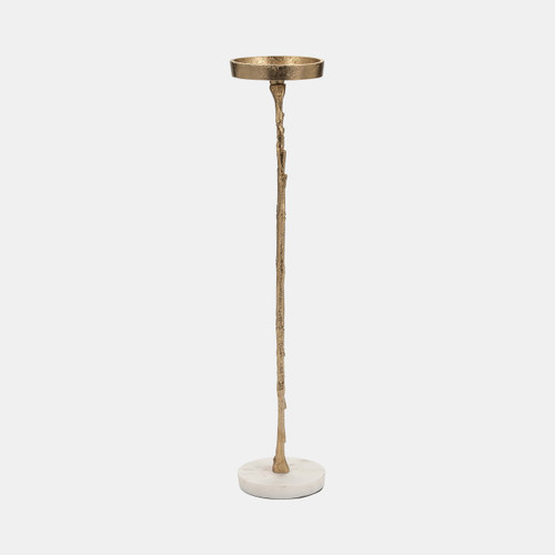 Sagebrook Home Metal 19" Contemporary Candle Holder Gold Wishlist Create New