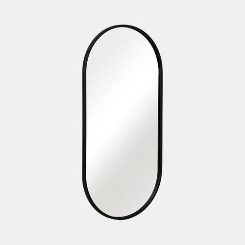 Sagebrook Home Metal 20x40 Capsule Mirror Black Wishlist Create New