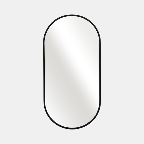 sagebrook home Metal 20x40 Capsule Mirror Black Wishlist Create New