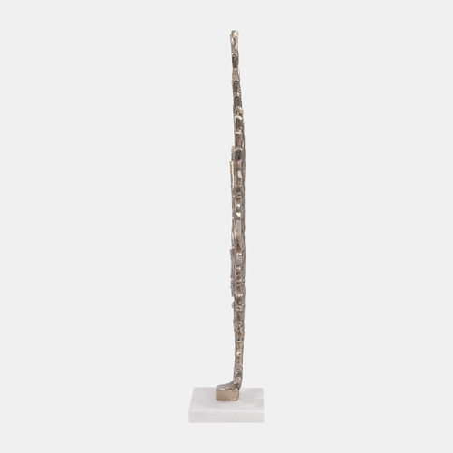 Sagebrook Home Metal 21" Coral On Marble Base Champagne Wishlist Create New