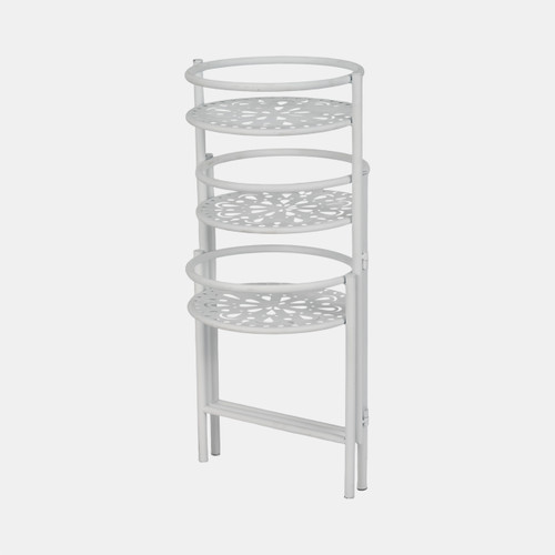Sagebrook Home Metal 22" Folding 3-tier Plant Stand White Wishlist Create New