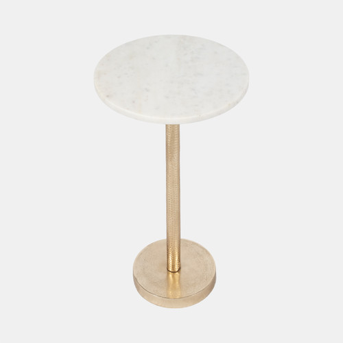Sagebrook Home Metal 24"h Round Drink Table - Flat Base Gold Wishlist Create New