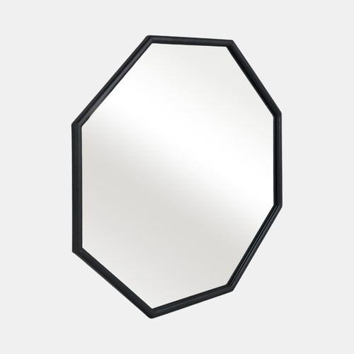 Sagebrook Home Metal 32x28 Octagonal Mirror Black/gld Wb Wishlist Create New