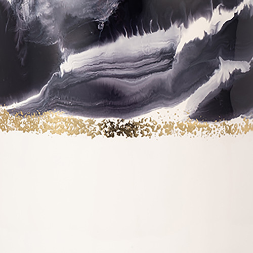 Sagebrook Home Metal 35" Neptune Floor Vase Ivory/navy Wishlist Create New