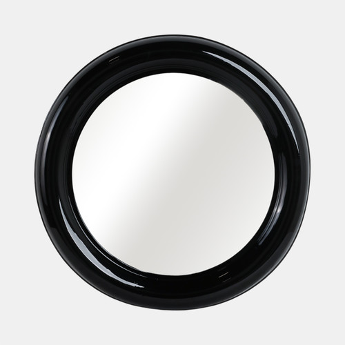 sagebrook home Metal 36" Round Mirror Black Wishlist Create New