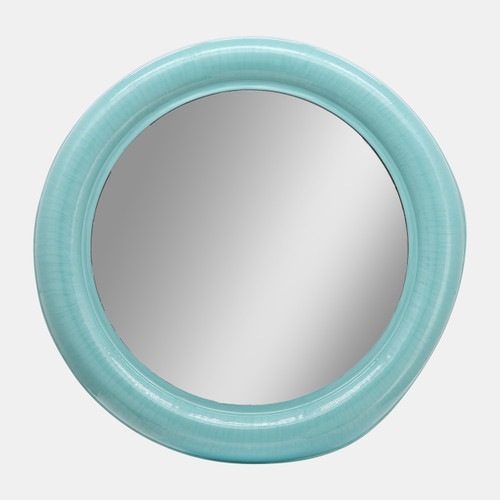 sagebrook home Metal 36" Round Mirror Turq Wishlist Create New