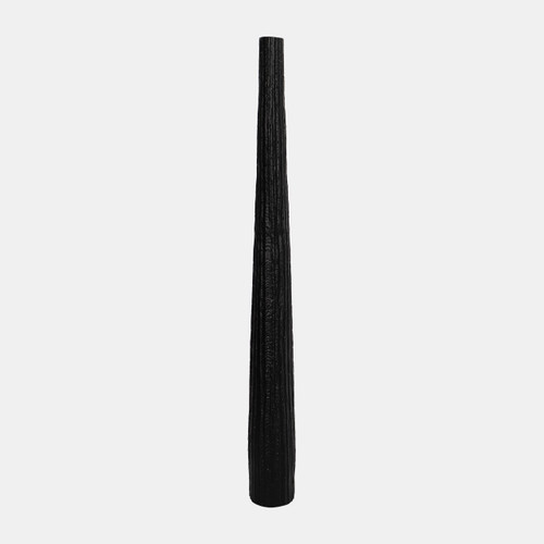 Sagebrook Home Metal 58" Ribbed Floor Vase Black Wishlist Create New