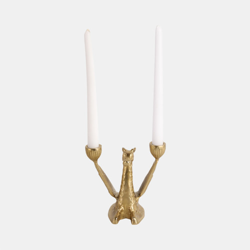 Sagebrook Home Metal 6" Giraffe W/ Wings 2 Taper Candle Holder Wishlist Create New