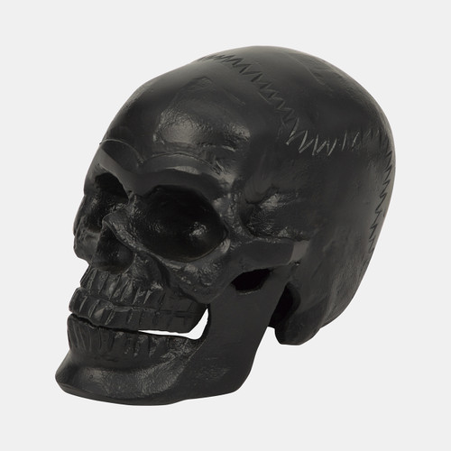 Sagebrook Home Metal 6" Skull Decor Black Wishlist Create New