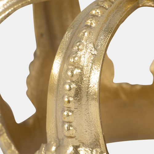 Sagebrook Home Metal 7" Crown Decor Gold Wishlist Create New