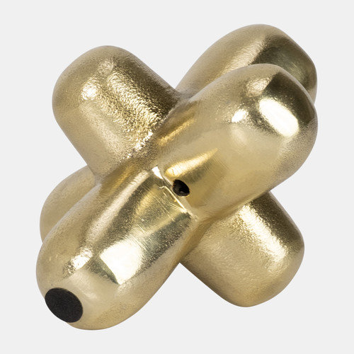 Sagebrook Home Metal 8" Geometric Orb Gold Wishlist Create New