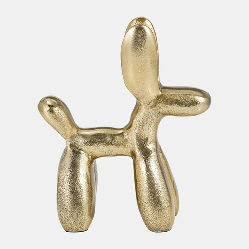 Sagebrook Home Metal 8"h Ballon Dog Deco Gold Wishlist Create New