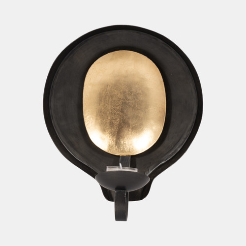 Sagebrook Home Metal 9" Round Votive Holder Black/gold Wishlist Create New