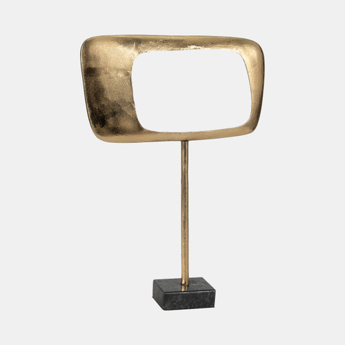 Sagebrook Home Metal/marble 20" Table Top Deco Gold Kd Wishlist Create New