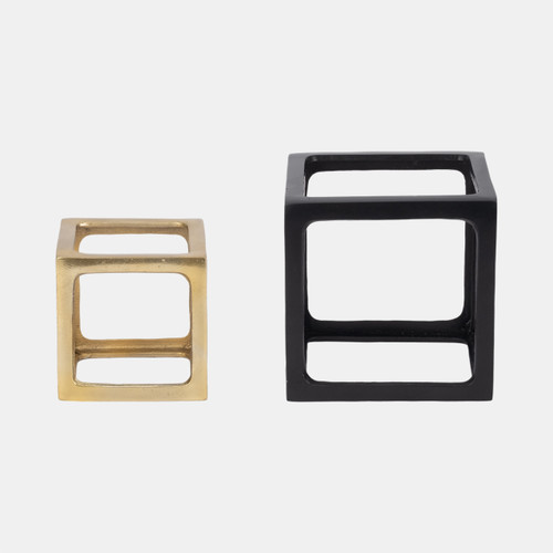 Sagebrook Home Metal S/2 5/7" Open Square Object Multi Wishlist Create New