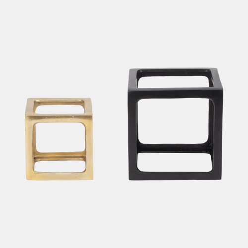 sagebrook home Metal S/2 5/7" Open Square Object Multi Wishlist Create New