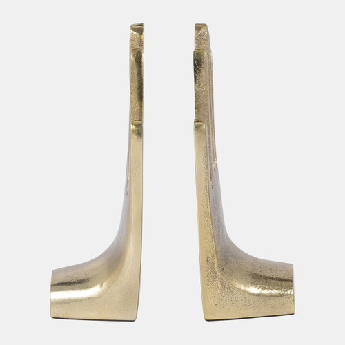 sagebrook home Metal S/2 7" Hands Bookends Gold Wishlist Create New