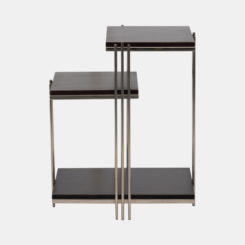 sagebrook home Metal/wood 24" Three Tier Side Table Wishlist Create New