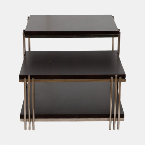 Sagebrook Home Metal/wood 42" Three Tier Coffee Table Wishlist Create New