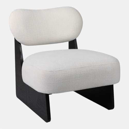 sagebrook home Modern Accent Chair White/black Wishlist Create New