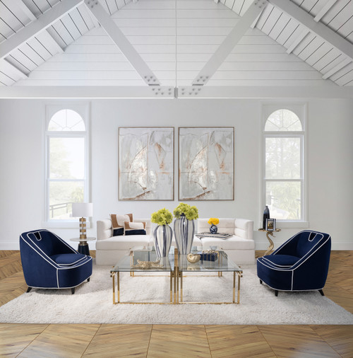 Sagebrook Home Modern Modular Sofa Ivory Kd 3boxes Wishlist Create New