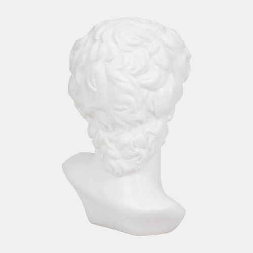 Sagebrook Home Resin 13" Greek God Head W/gum White Wishlist Create New
