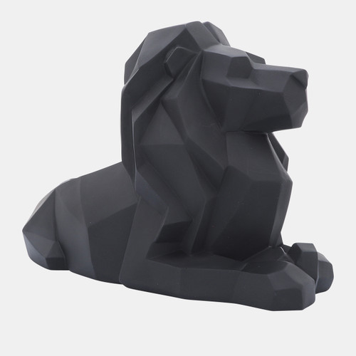 sagebrook home Resin 13" Laying Lion Black Wishlist Create New
