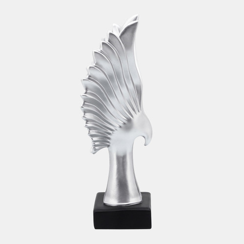 Sagebrook Home Resin 14"h Eagle Table Accent Silver Wishlist Create New
