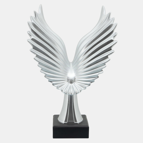 Sagebrook Home Resin 20"h Eagle Table Accent Silver Wishlist Create New