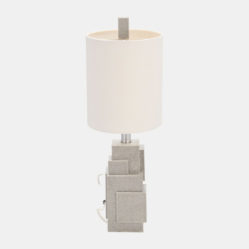 Sagebrook Home Resin 22" Blocks Table Lamp Gray Wishlist Create New