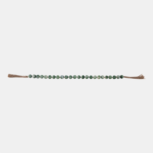Sagebrook Home Resin 36 X 1 Bead Garland Green Wishlist Create New