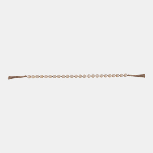 Sagebrook Home Resin 36x1 Bead Garland Ivory Wishlist Create New