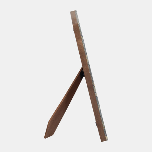 Sagebrook Home Resin 5x7 Woven Photo Frame Blue/ivory Wishlist Create New